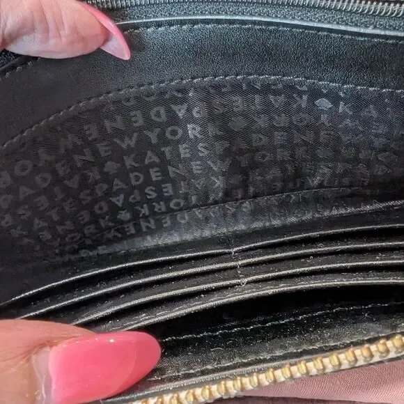 Kate Spade White and Black Wallet - Picture 7 of 7
